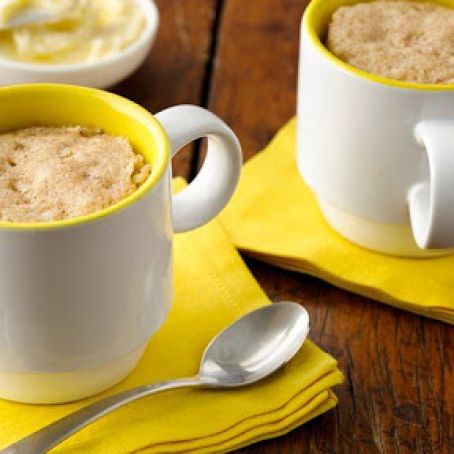 Cinnamon-Banana-Nut Mug Muffins