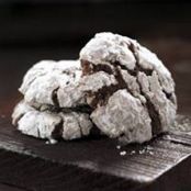 Chocolate Crackled Cookies Recipe