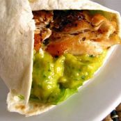 Chicken Wrap with Mango Guacamole