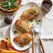 Honey & Sesame-Glazed Chicken Breasts
