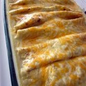 Honey Lime Chicken Enchiladas