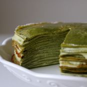 Green Tea Crepe Cake