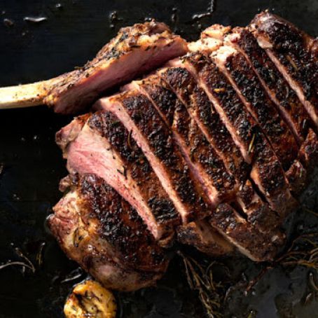 Coffee-Rubbed Rib Eye