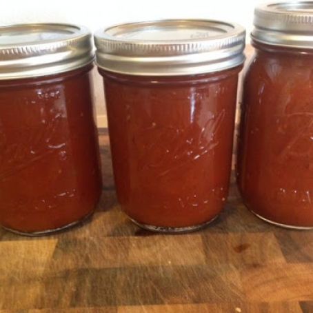 Barbeque Sauce from Fresh Tomatoes