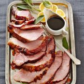 Brown Sugar & Whiskey Glazed Ham