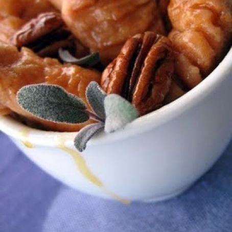 Sweet Potato Gnocchi with Maple Cinnamon Sage Brown Butter