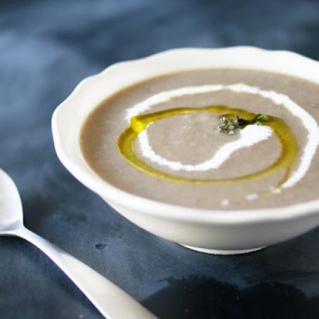 Pureed Mushroom Soup