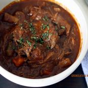 Gremolata and Mushroom Stewed Beef