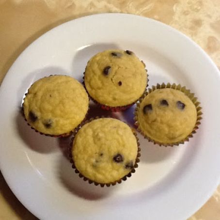 Weight Watchers Banana Chocolate Chip Muffins–3 WW Points+