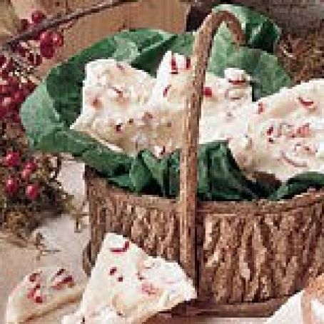 White Chocolate Peppermint Bark