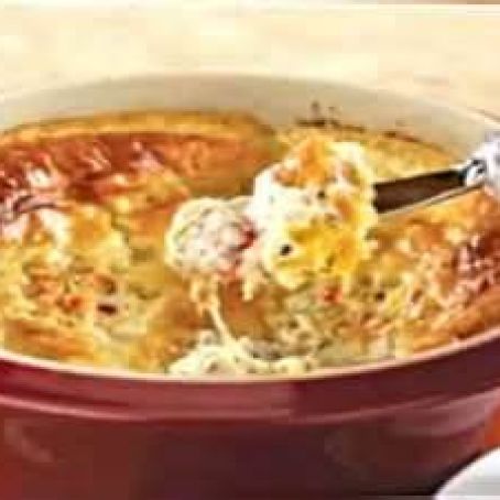 Bruschetta Dip, Hot & Cheesy