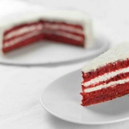 Red Velvet Layered Cheesecake