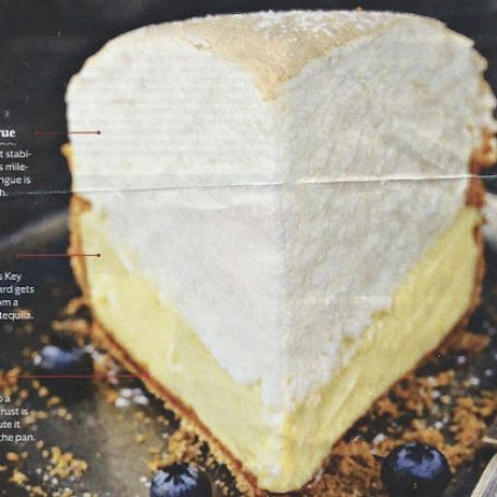 Tequila-Key Lime Meringue Pie