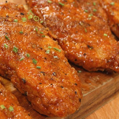 Honey Garlic Pork Chops