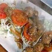 Garlic Meatball Po' Boys