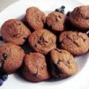 Low-Fat Blueberry Bran Muffins