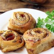 Hot Ham & Cheese Rolls