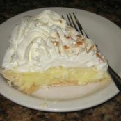 Coconut Cream Pie - Bluebonnet Cafe