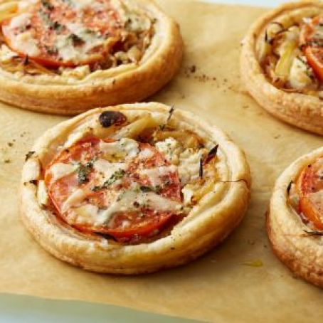 Tomato and Goat Cheese Tarts