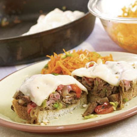 Philly-Style Mushroom Cheesesteak