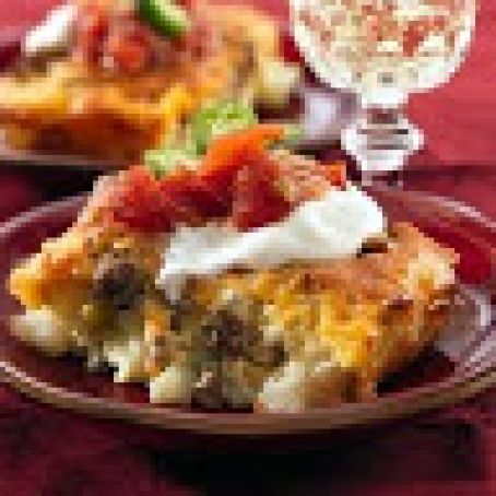 Overnight Tex-Mex Egg Bake