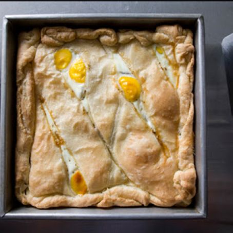 Egg, Potato, and Prosciutto Pie