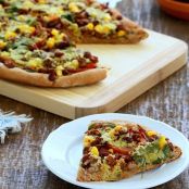 Loaded Southwestern Pizza