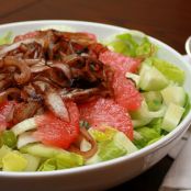 Caramelized Onion and Grapefruit Salad