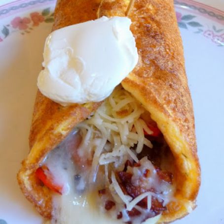 Low Carb Breakfast Burrito