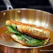 Tomato Pesto Spinach Stuffed Grilled Chicken