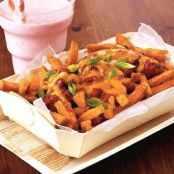 Chili-Cheese Sweet Potato Fries