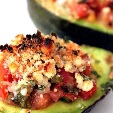 Baked Avocado Salsa