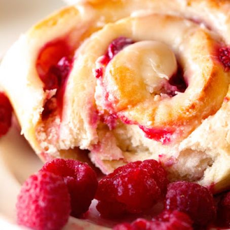Raspberry Sweet Rolls