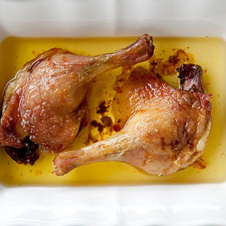 DUCK*****Duck Leg Confit w/Flageolet