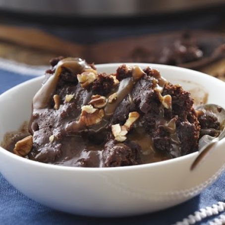 Slow Cooker Turtle Pudding