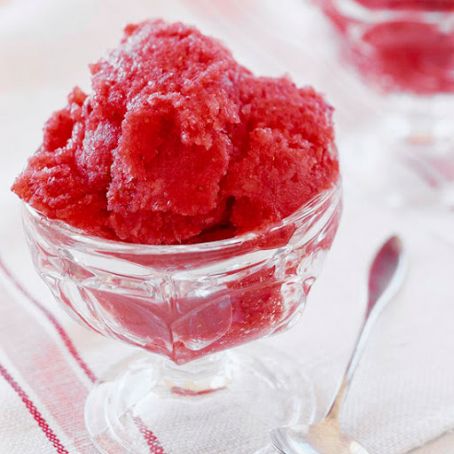 Sweets: Strawberry Italian Ice