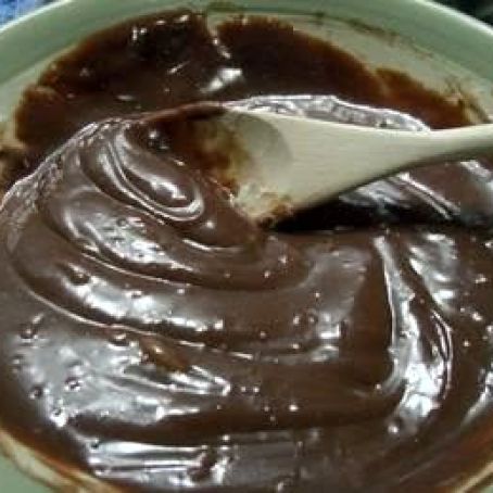 Grandma Caroline's Dark Chocolate Icing