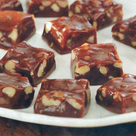 Nutty Chocolate Caramels