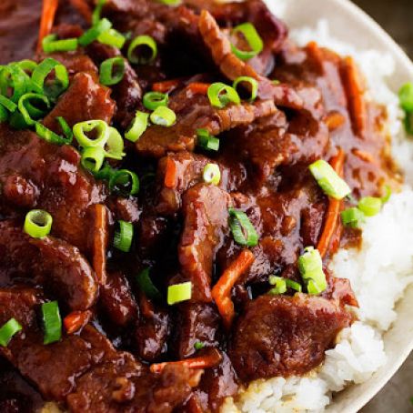 Crockpot Mongolian Beef