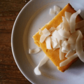 Lemon Cake, Coconut Flour