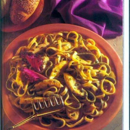 Chicken and Cheese Fettuccine