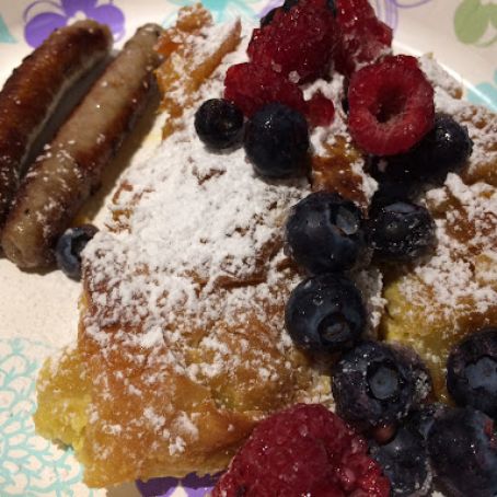 Croissant Breakfast Casserole