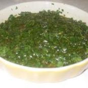 Apptzr:  Salsa: Cilantro Salsa with Lime
