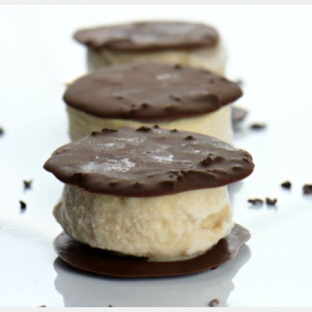 Maca Ice-Cream & Cacao Crackle Sandwiches