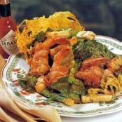 Creole Caesar Shrimp Salad