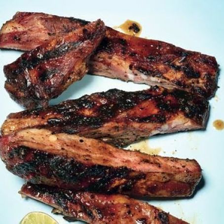 GINGER & HONEY BABY BACK RIBS