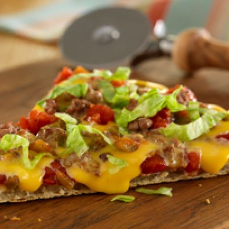 Spicy Cheeseburger Pizza (Velveeta)
