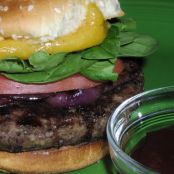 Cheddar Burgers With Balsamic Onions And Chipotle Ketchup Recipe - Food.com