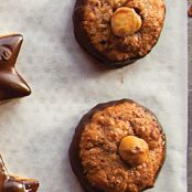 Nusstaler (Chocolate-Dipped Hazelnut Cookies) Recipe | SAVEUR