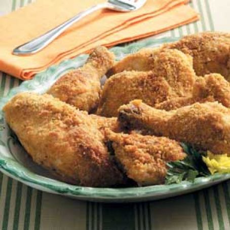 Oven-Fried Parmesan Chicken Recipe